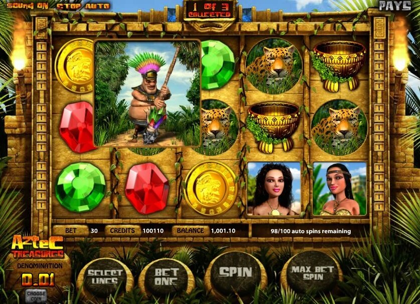 Betsoft - Aztec Treasures gokkast review