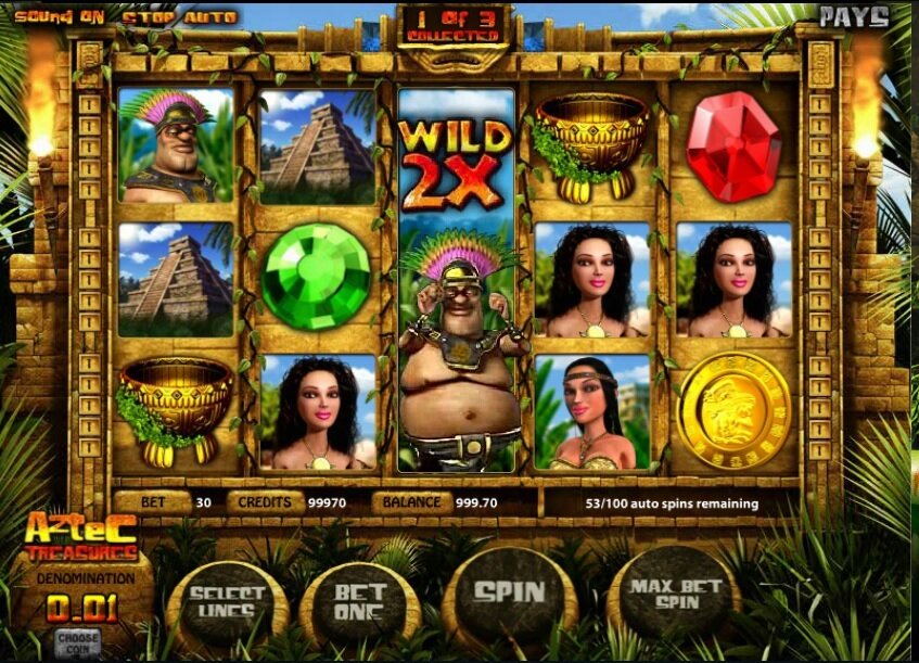 Betsoft - Aztec Treasures online slot