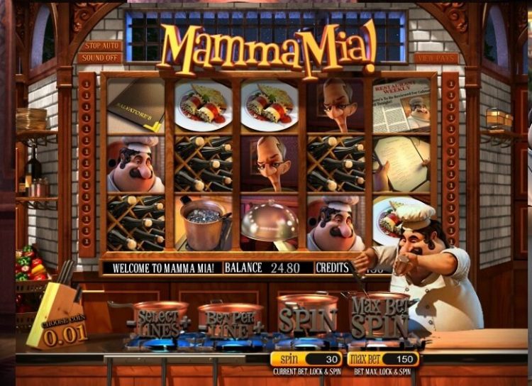 Betsoft Mamma Mia slot