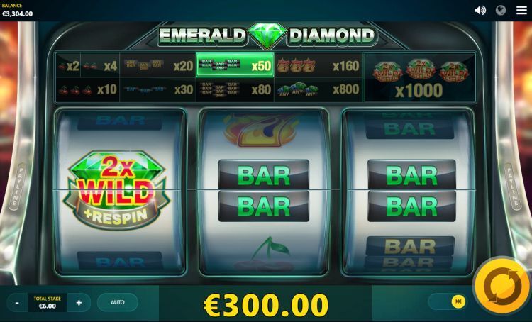 Emerald Diamond Red Tiger slot