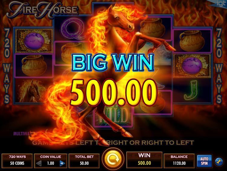 Fire Horse online slot big win