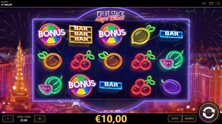 Fruit Stack Mega Wheel Cayetano bonus win