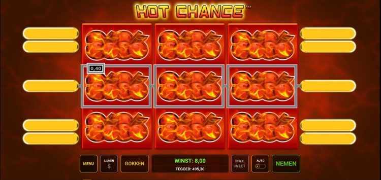 Hot Chance gokkast Novomatic review