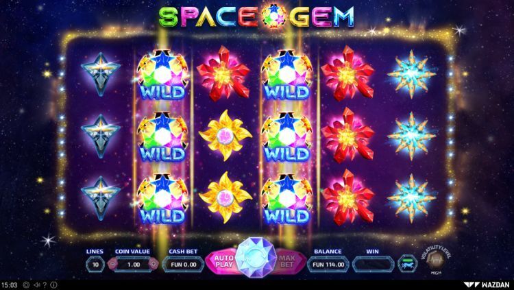 Space Gem slot bonus