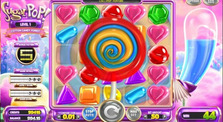 Sugar Pop online gokkast bonus