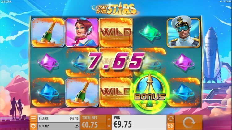 Ticket to the Stars slot Quickspin
