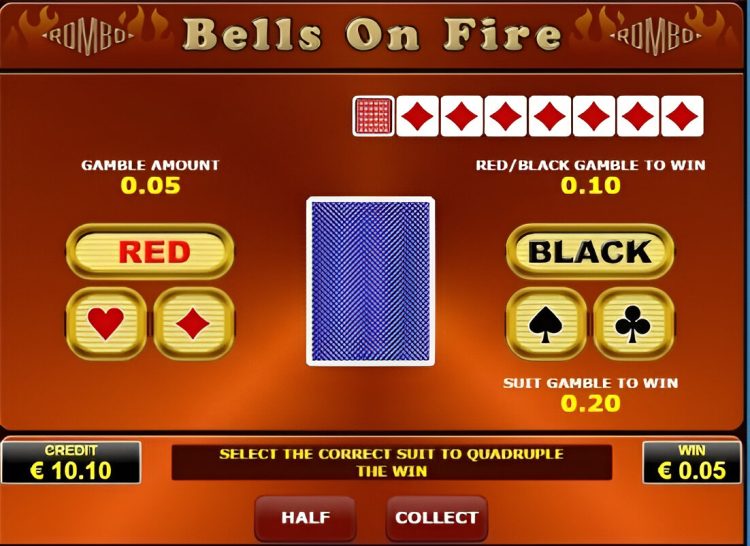 Bells on Fire Rombo slot gamble
