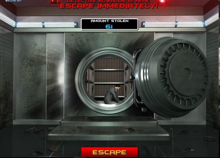 Heist online slot bonus win