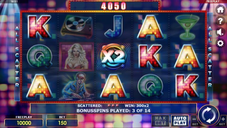 Party Night online slot Free Spins bonus