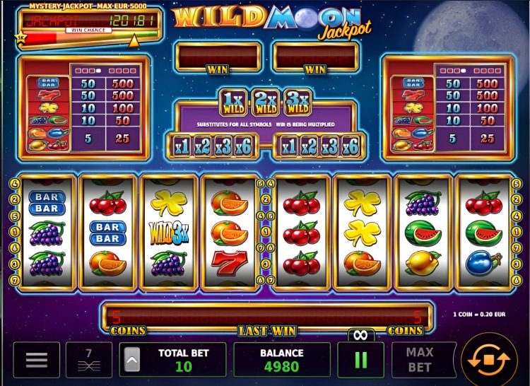 Wild Moon Jackpot online slot review