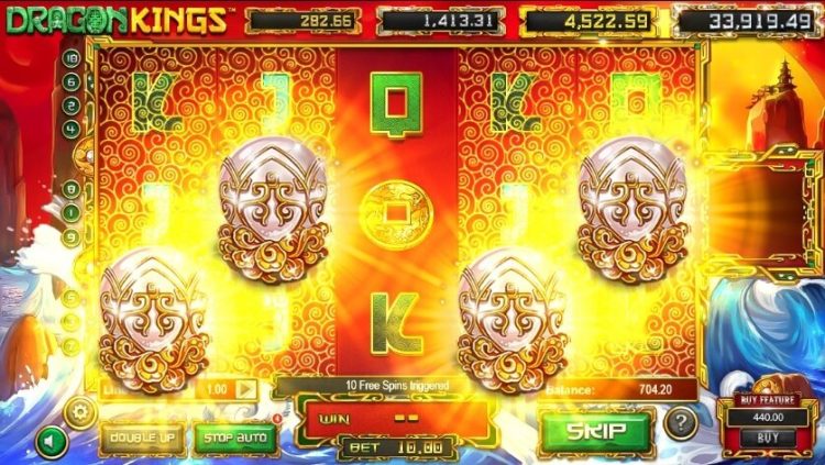 Dragon Kings slot Free Spins