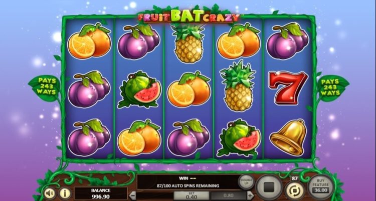 Betsoft Fruitbat Crazy gokkast