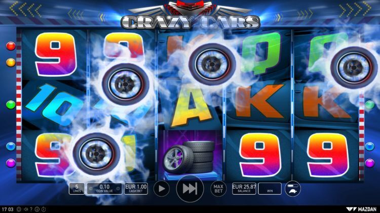 Crazy cars gokkast wazdan 