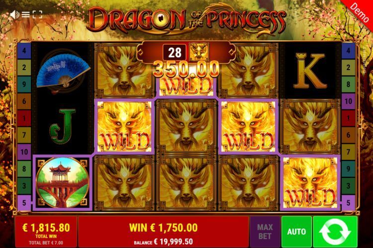 Dragon of the Princess gokkast review