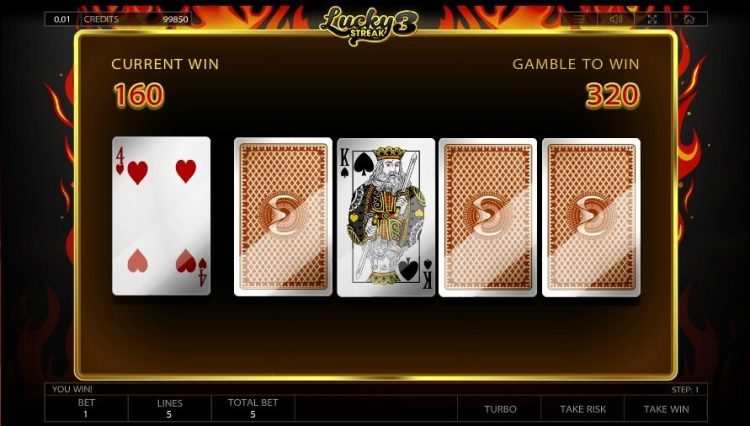 Lucky Streak 3 gokkast gamble feature