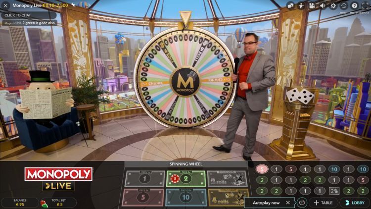 Evolution Monopoly Live Gameplay