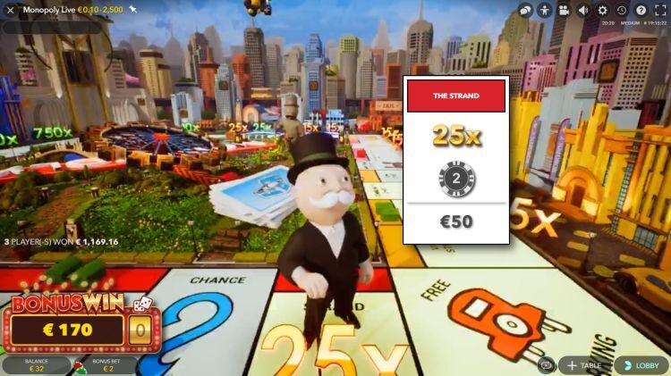 Monopoly Live evolution gaming