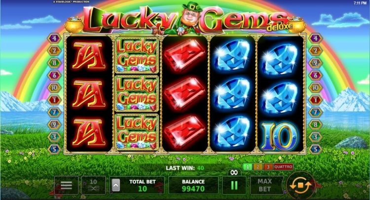 Lucky Gems Deluxe gokkast review Reflex Gaming