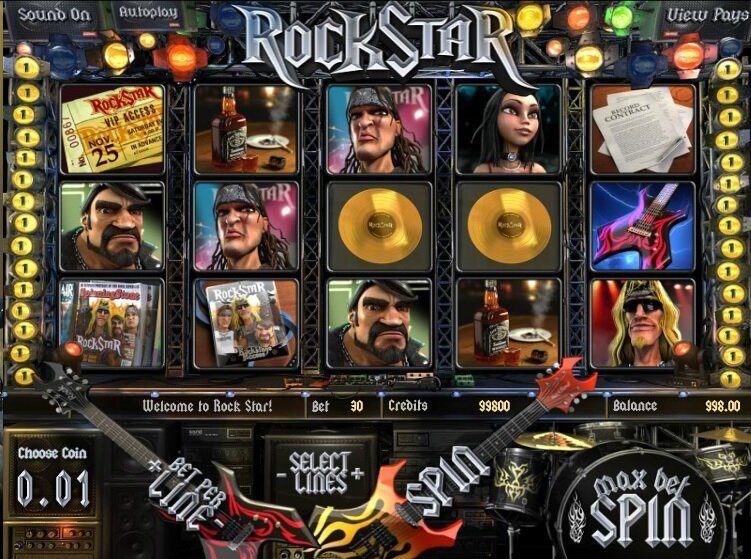 Rock Star gokkast review Betsoft