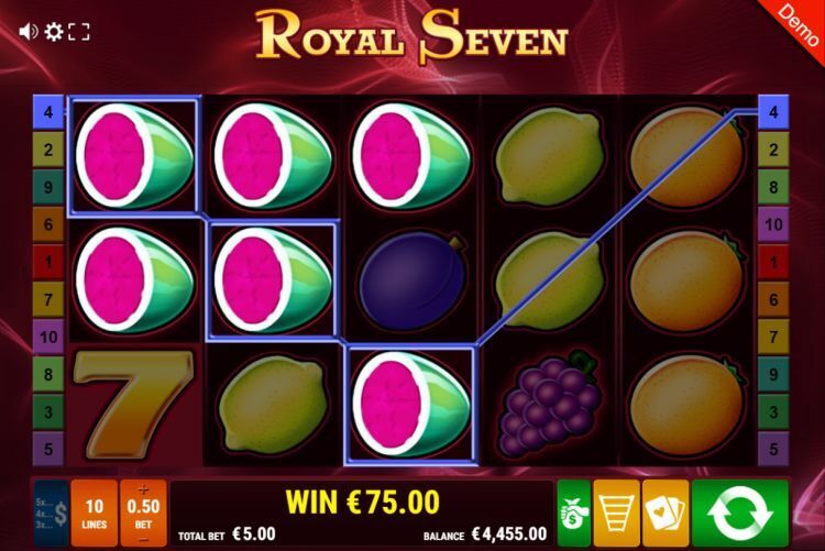 Royal Seven Gamomat gokkast