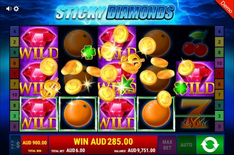 Sticky Diamonds online slot review