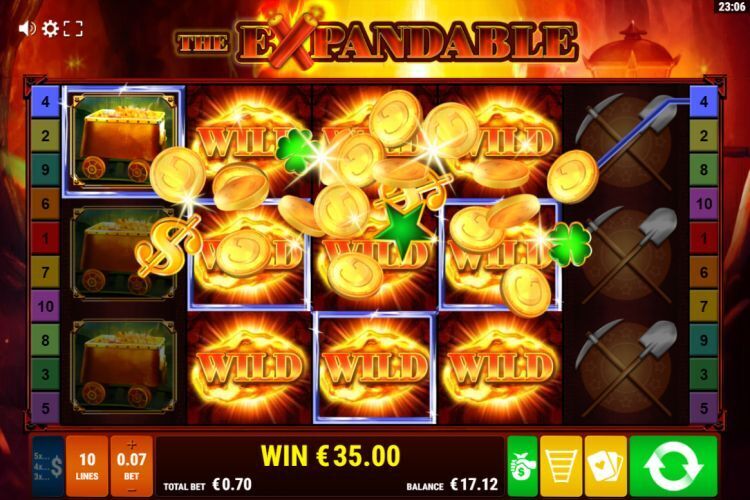 The Expandable slot gamomat