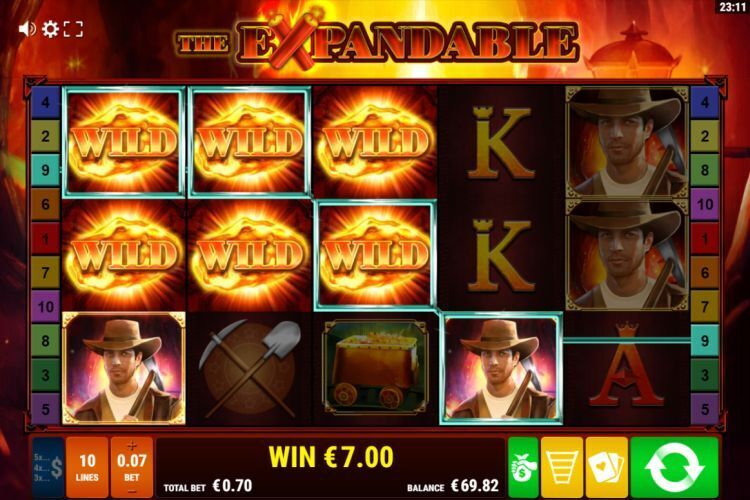 The Expandable slot gamomat win 2