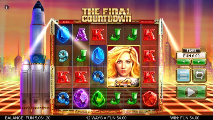 The Final Countdown slot Big Time Gaming