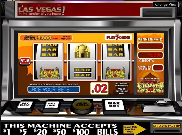 Triple Crown slot Betsoft