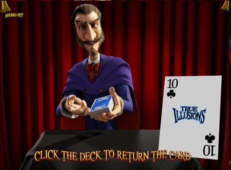 True Illusions slot bonus