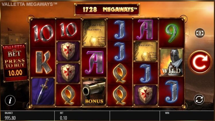 Valletta Megaways slot review