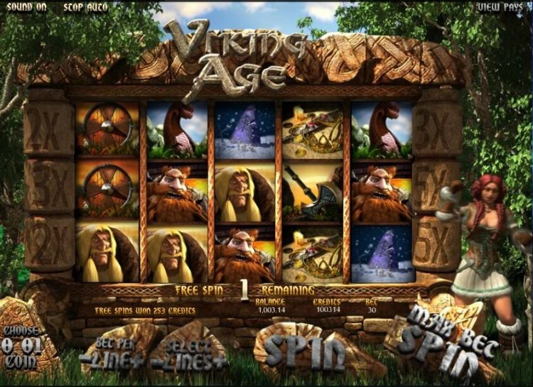 Viking Age slot Free Spins