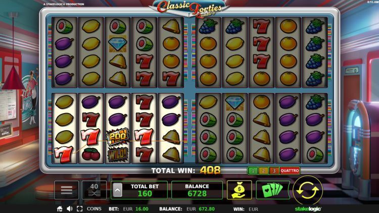 Classic Forties Quattro online slot Stakelogic