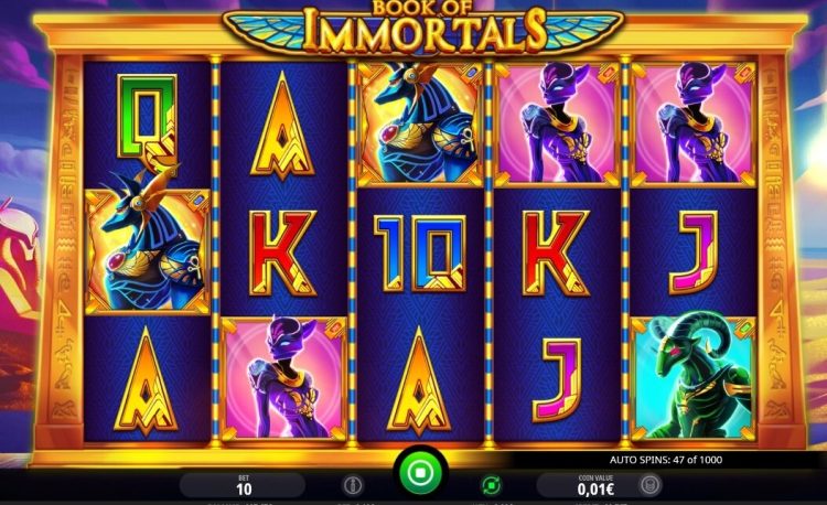 iSoftBet Book of Immortals slot