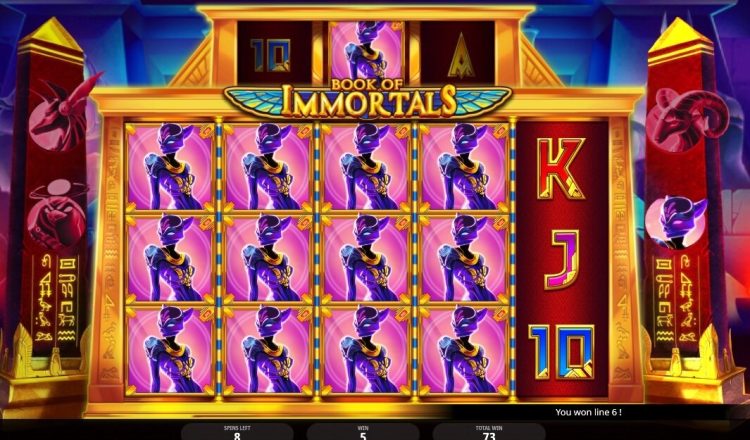Book of Immortals slot Free Spins bonus