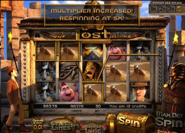 Lost slot Respin feature