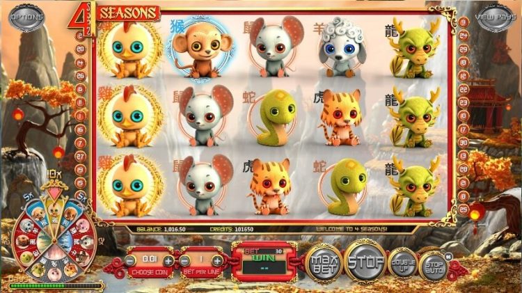 4 Seasons online slot review