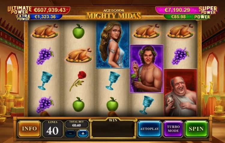 Age of the Gods Mighty Midas gokkast review