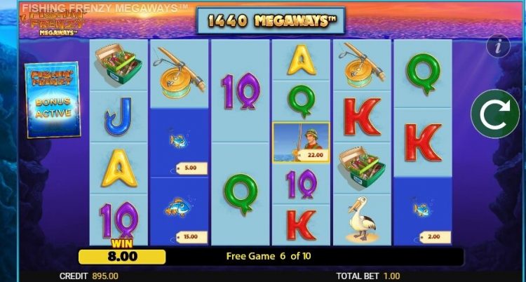 Fishin' Frenzy Megaways slot Free Spins