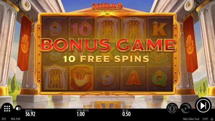 Midas Golden Touch online slot Free Spins