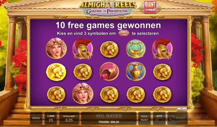 Almighty Reels: Gardens of Persephone gokkast Free Spins