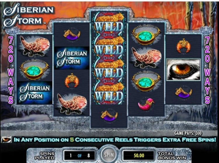 Siberian Storm slot Free Spins