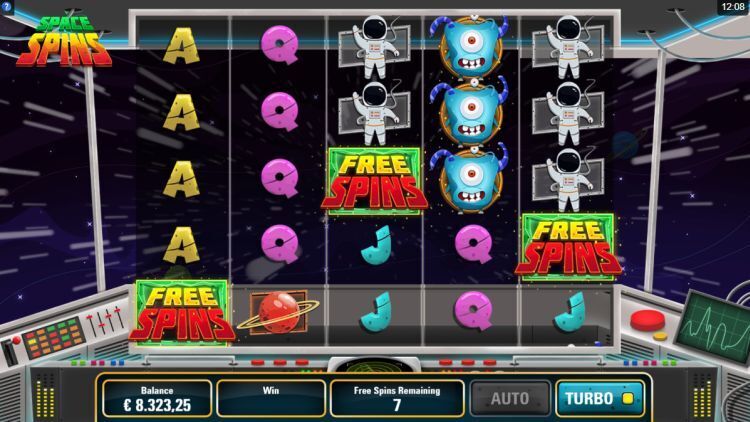 Space Spins online gokkast Free Spins