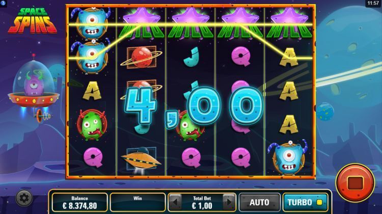 Space Spins slot review Microgaming