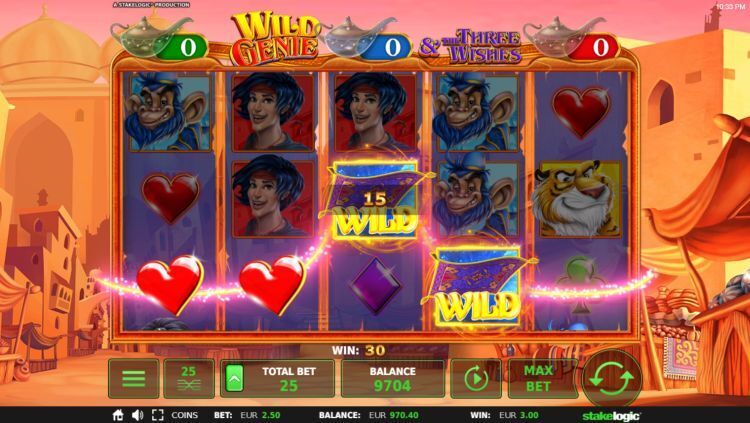 Wild Genie and The Three Wishes slot review
