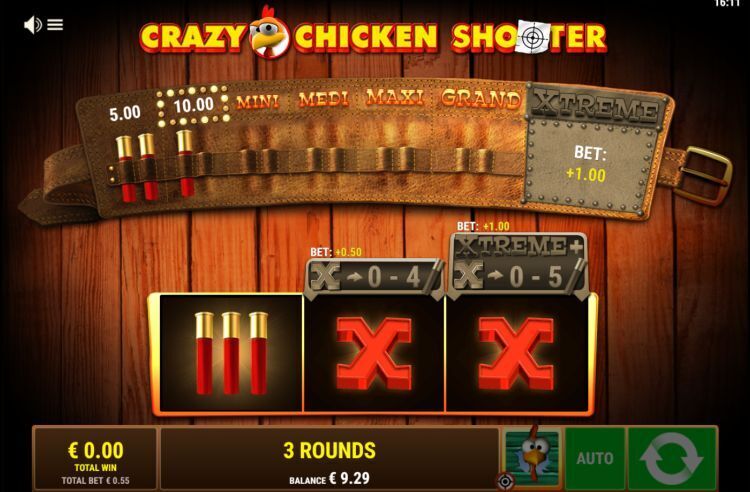 Cutie Cats Crazy Chicken Shooter feature