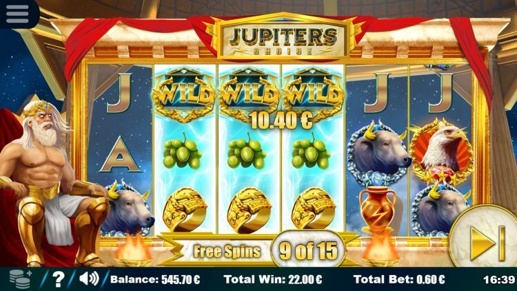 Jupiters Choice Relax Gaming slot review