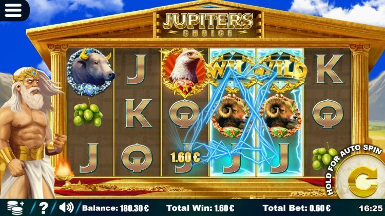 Jupiters Choice gokkast gameplay