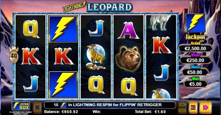 Lightning Leopard online slot win