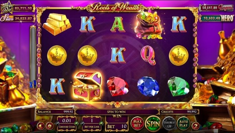Betsoft Reels of Wealth slot